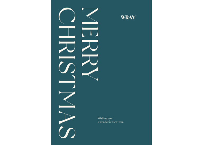 WRAY 2021 クリスマスカード