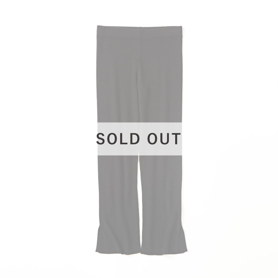 lounge WRAY リブニットパンツ ブラック SOLD OUT