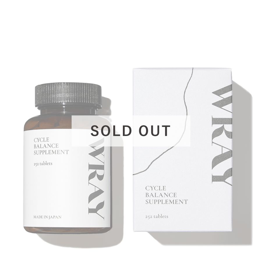 WRAY サイクルバランスサプリメント SOLD OUT