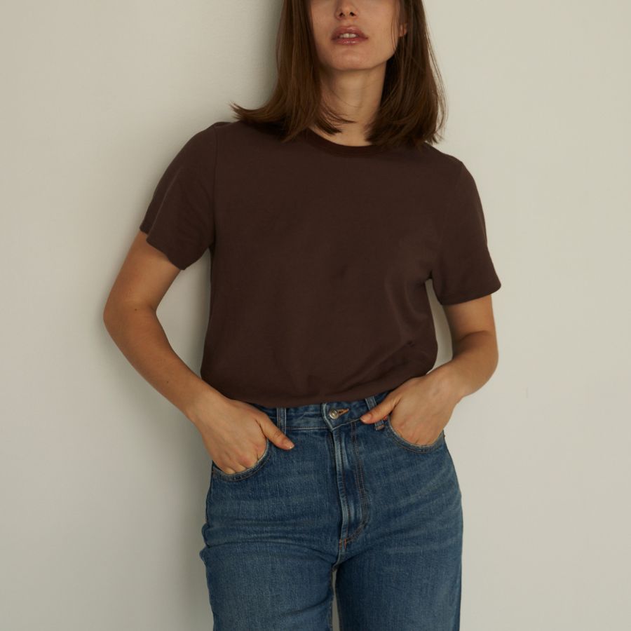 ショートスリーブコットンTシャツ