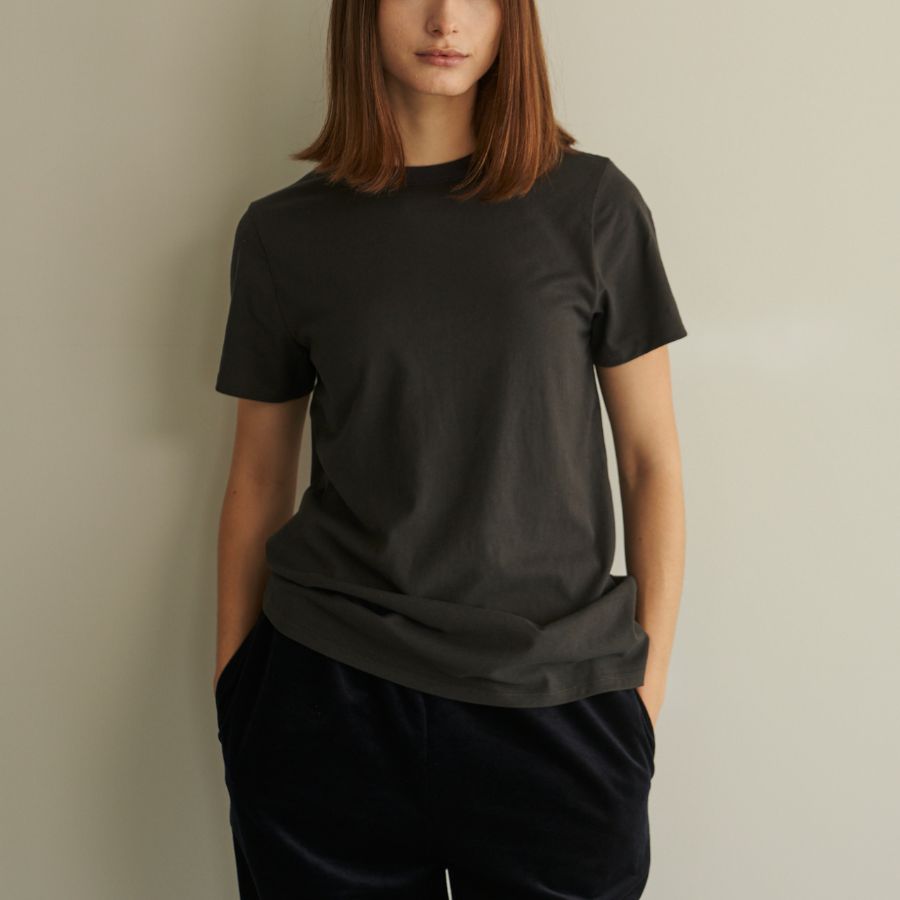 ショートスリーブコットンTシャツ