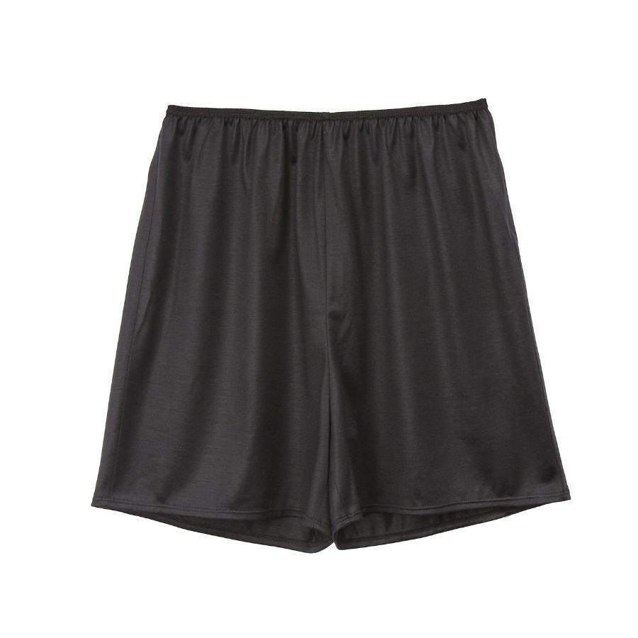 lounge WRAY シルクナイトウェアショートパンツ ブラック
