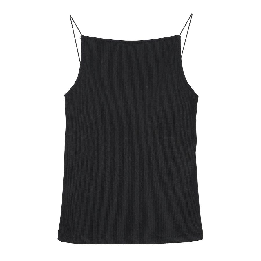 lounge WRAY カップインスクエアキャミソール ブラック