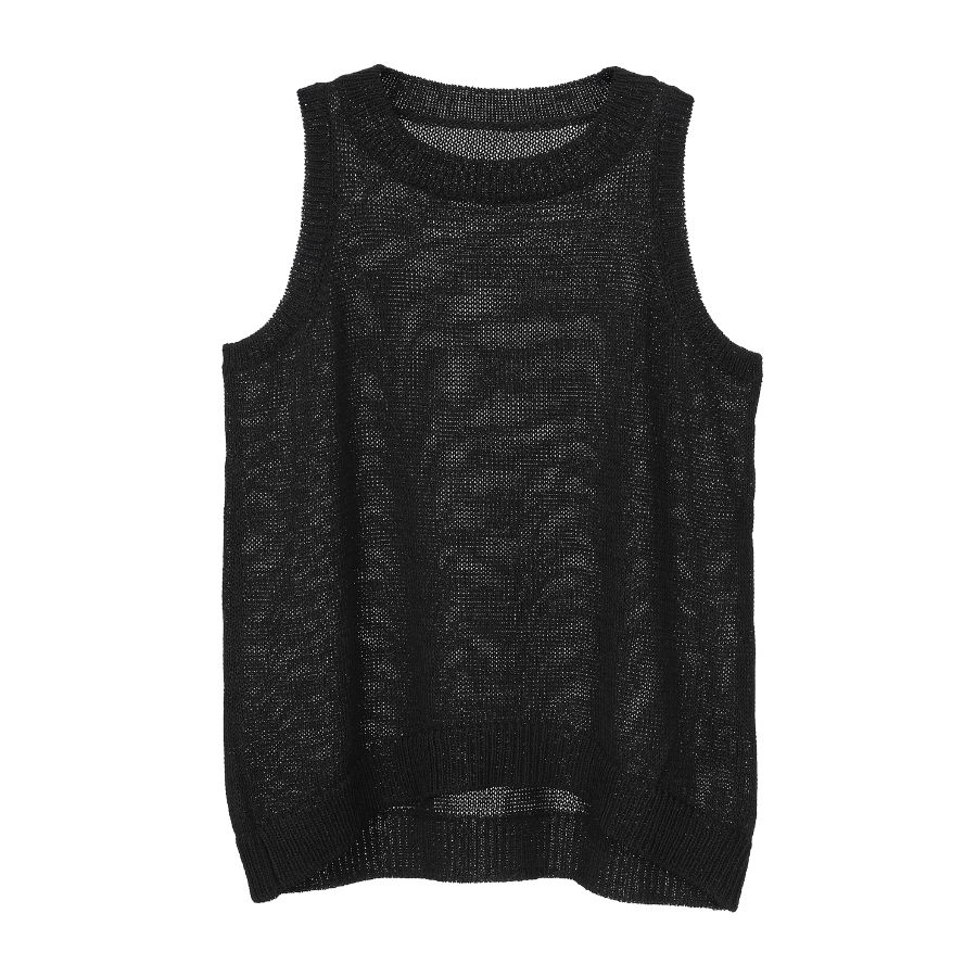 lounge WRAY エシカルアメスリニット ブラック