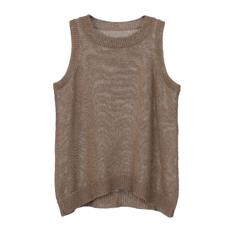 lounge WRAY エシカルアメスリニット ブラウン