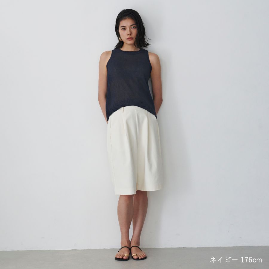 lounge WRAY エシカルアメスリニット ネイビー