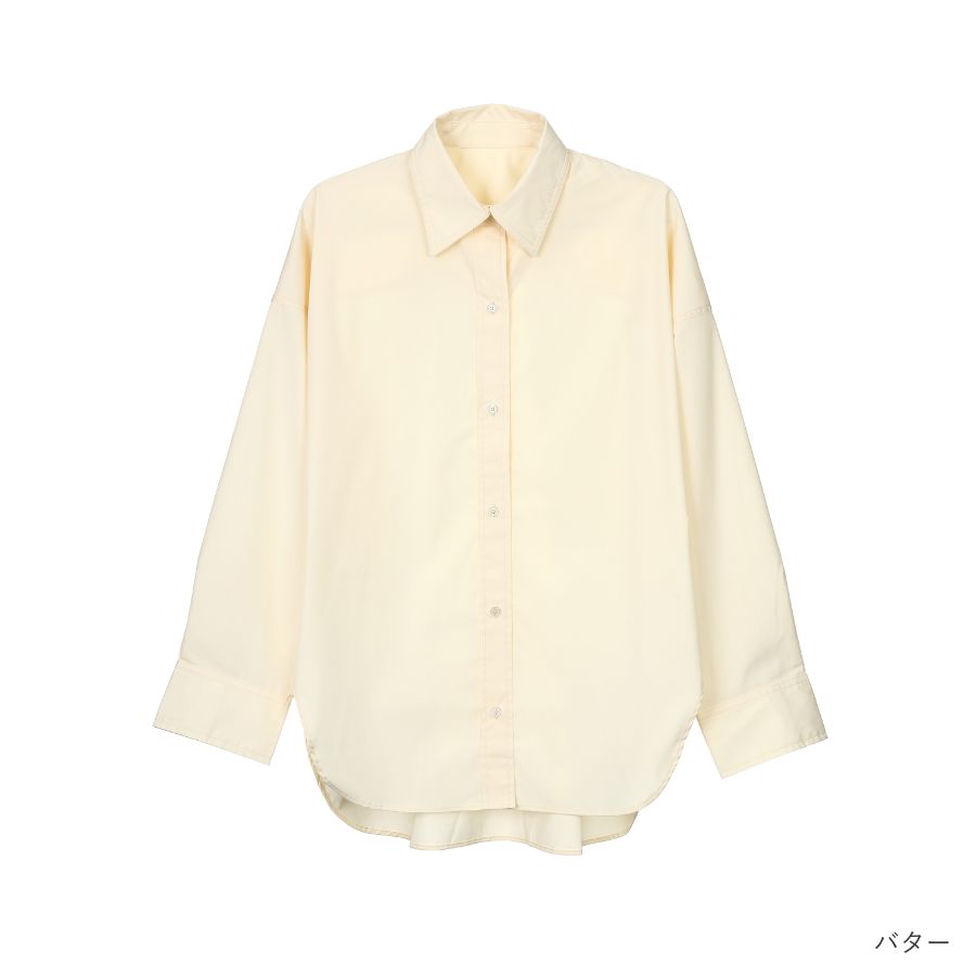 lounge WRAY オーバーサイズシャツ バター