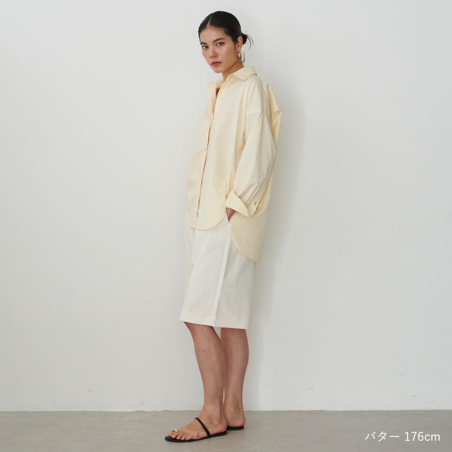lounge WRAY オーバーサイズシャツ バター