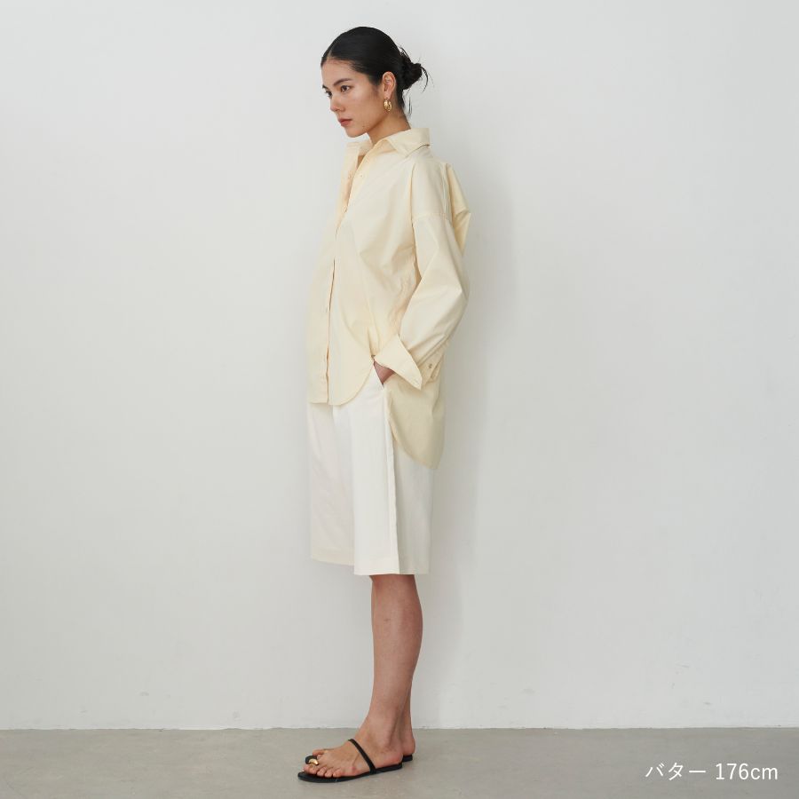 lounge WRAY オーバーサイズシャツ バター