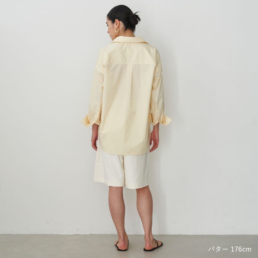 lounge WRAY オーバーサイズシャツ バター