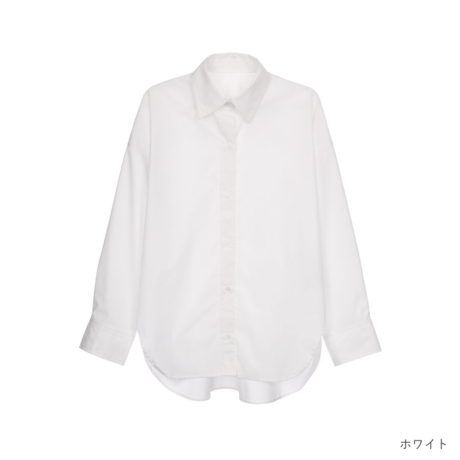 lounge WRAY オーバーサイズシャツ ホワイト