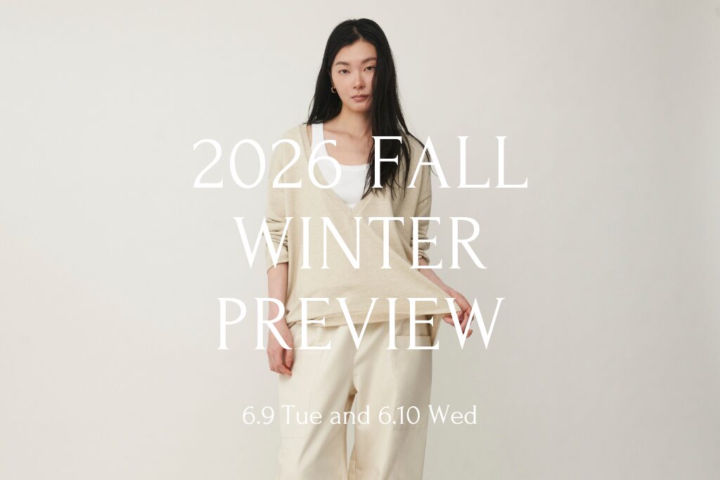 2026 FALL & WINTER 展示受注会