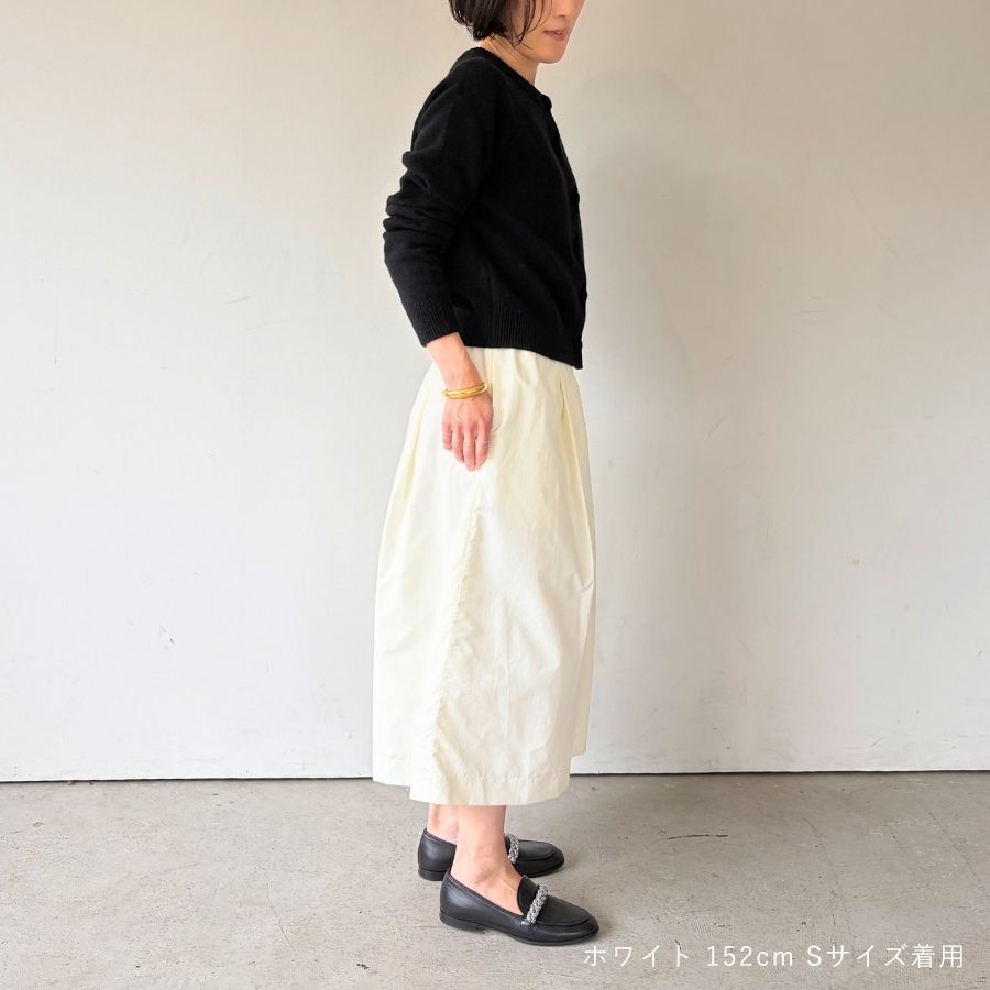 lounge WRAY エアリーキュロットパンツ ホワイト
