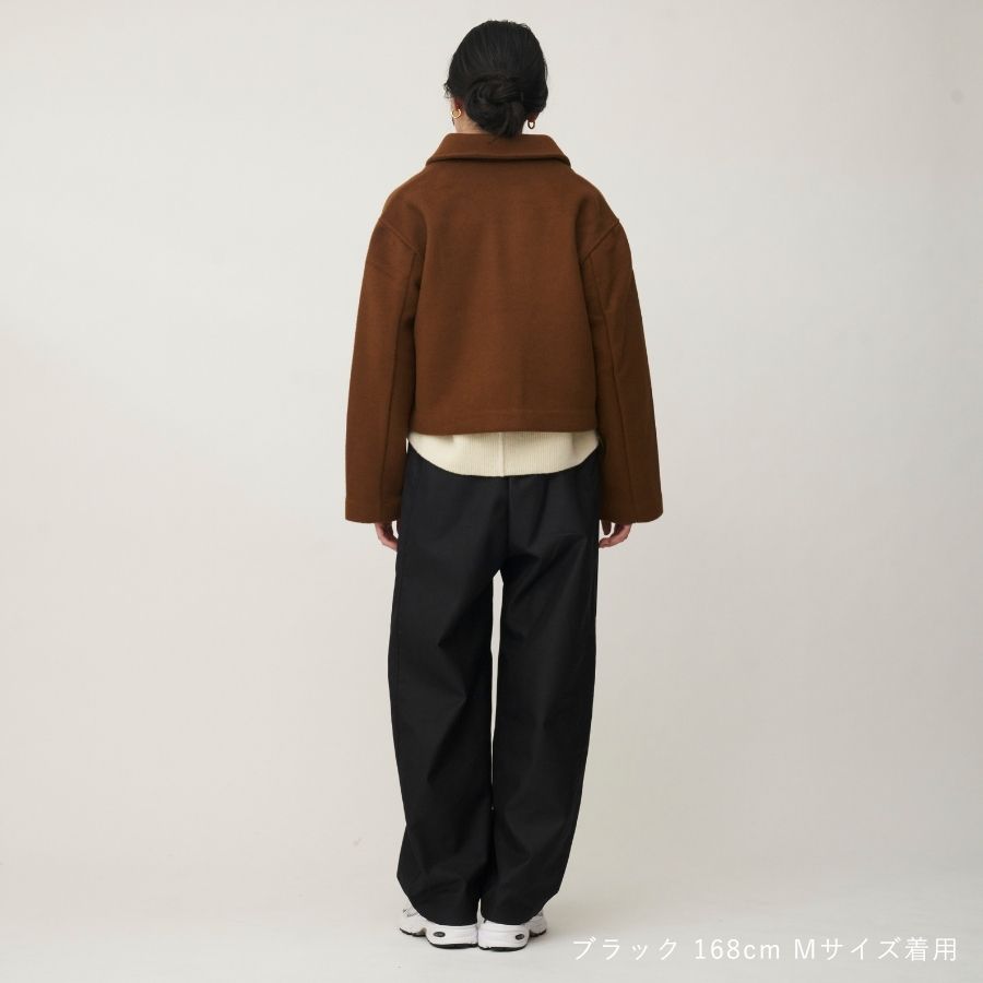 lounge WRAY コンフォートバレルパンツ ブラック