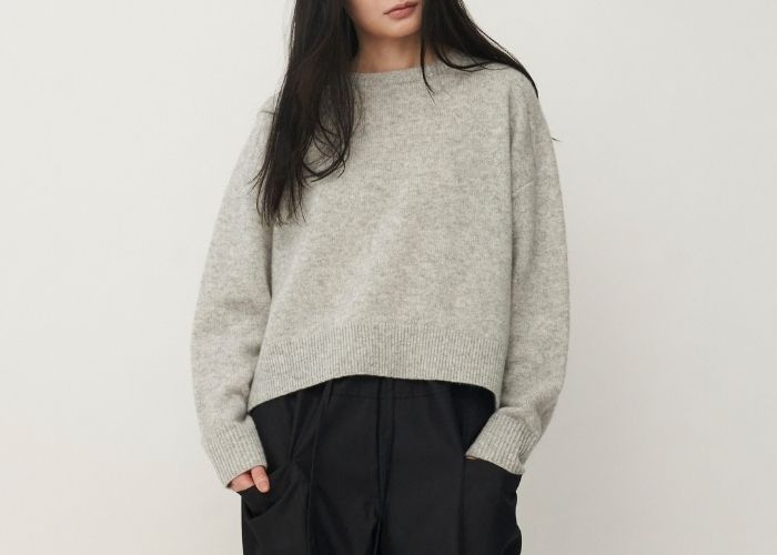 lounge WRAY ウールカシミヤニットトップス