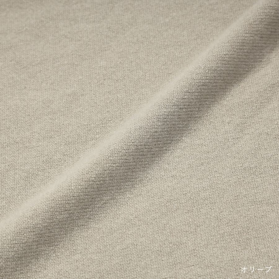 lounge WRAY カシミヤ100スカーフ オリーブ