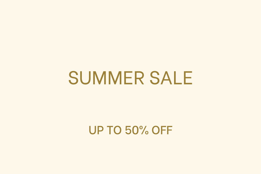 SUMMER SALE UP TO 50% OFF