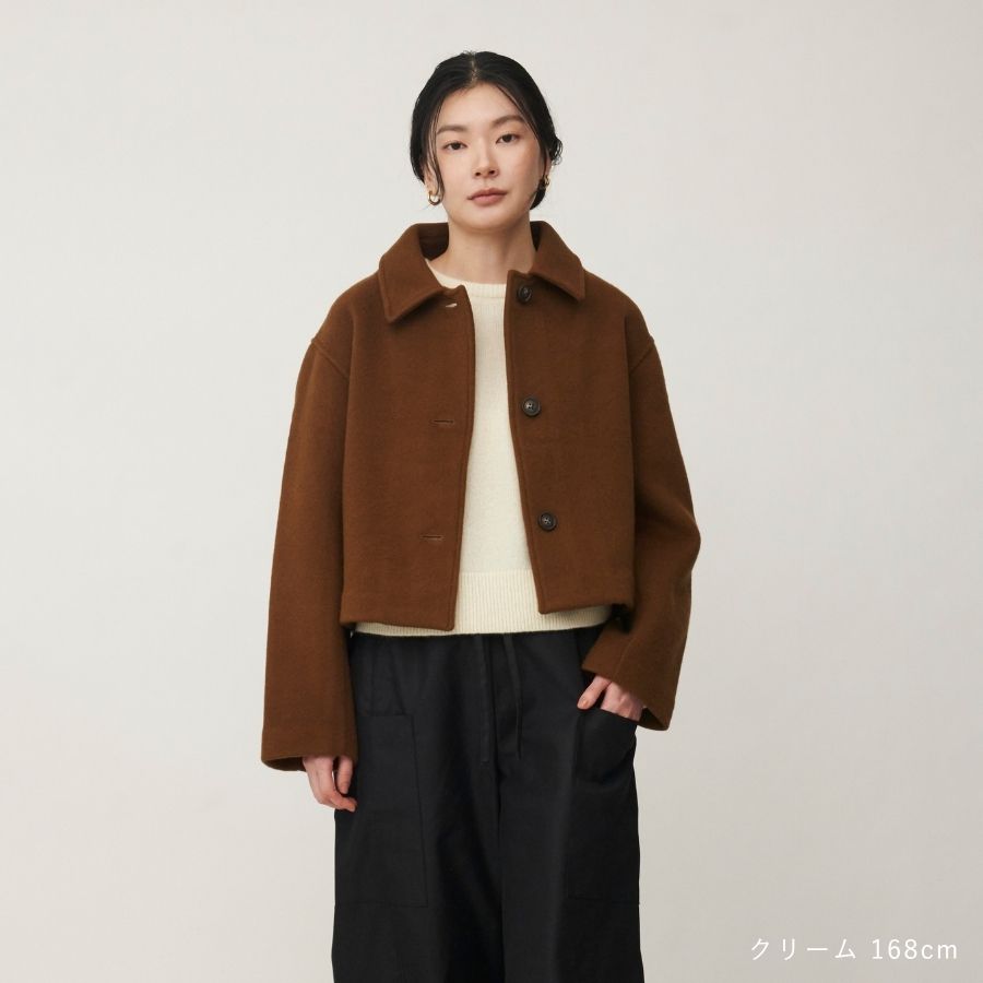 lounge WRAY ウールカシミヤニットトップス クリーム