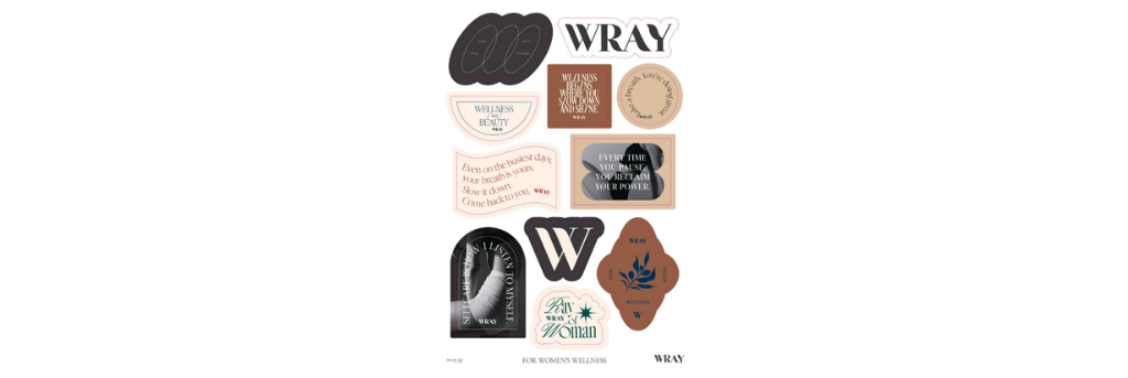 WRAY オリジナルステッカー